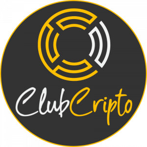 Logo Club Cripto círculo negro